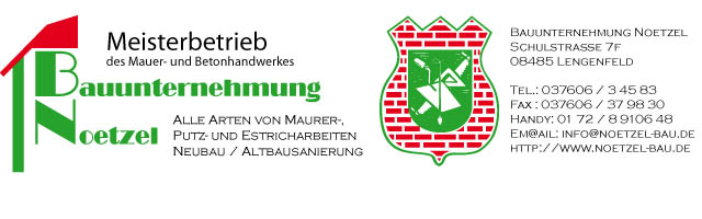 Bauunternehmung Noetzel | www.noetzel-bau.de